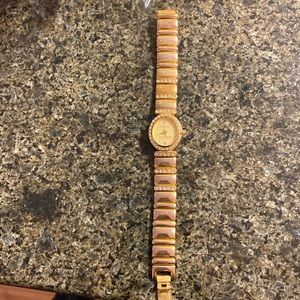 Paolo Gucci gold tone watch